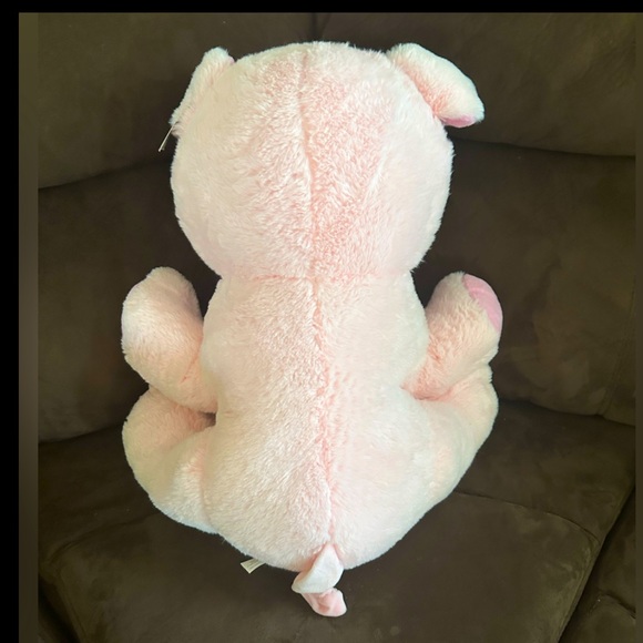 NWT Giant Plush Pink Pig stuffed animal Super Soft Great Gift both kids & adults - Picture 6 of 15